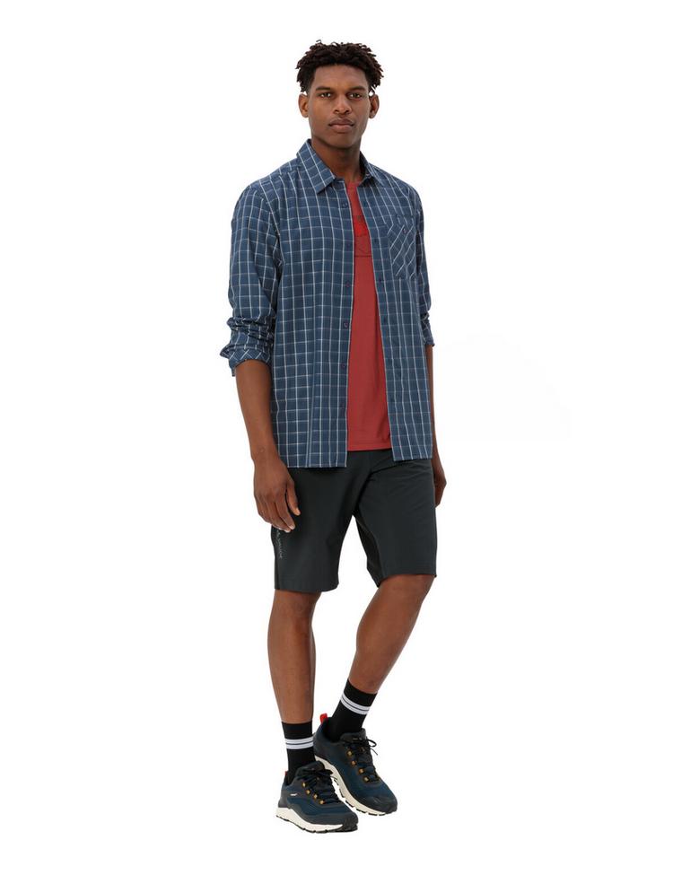 VAUDE VAUDE Men's Albsteig LS Shirt III Funktionsbluse Herren - dark sea/dark sea - 2 | SportScheck