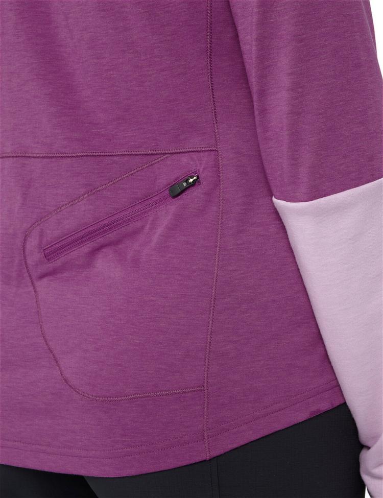 VAUDE VAUDE Women's Tremalzo LS Shirt T-Shirt Damen - magenta - 5 | SportScheck