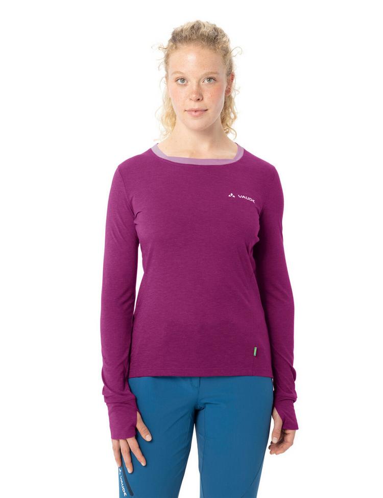 VAUDE VAUDE Women's Sveit LS Shirt II T-Shirt Damen - pink orchid - 0 | SportScheck
