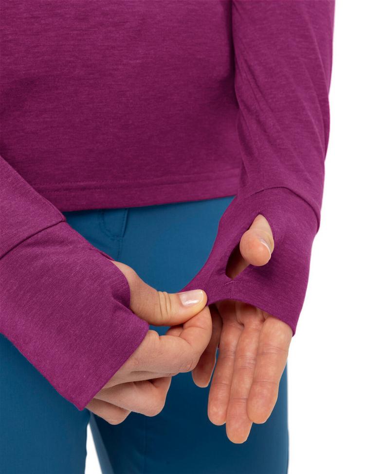 VAUDE VAUDE Women's Sveit LS Shirt II T-Shirt Damen - pink orchid - 0 | SportScheck