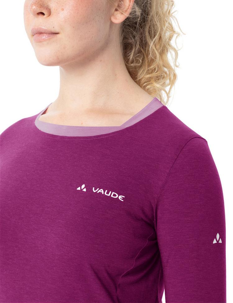 VAUDE VAUDE Women's Sveit LS Shirt II T-Shirt Damen - pink orchid - 1 | SportScheck