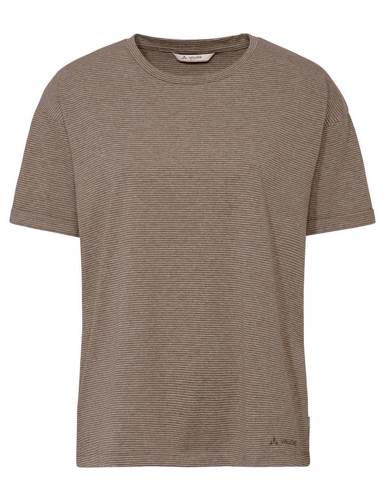 VAUDE VAUDE Women's Mineo Striped T-Shirt T-Shirt Damen - tobacco - 0 | SportScheck