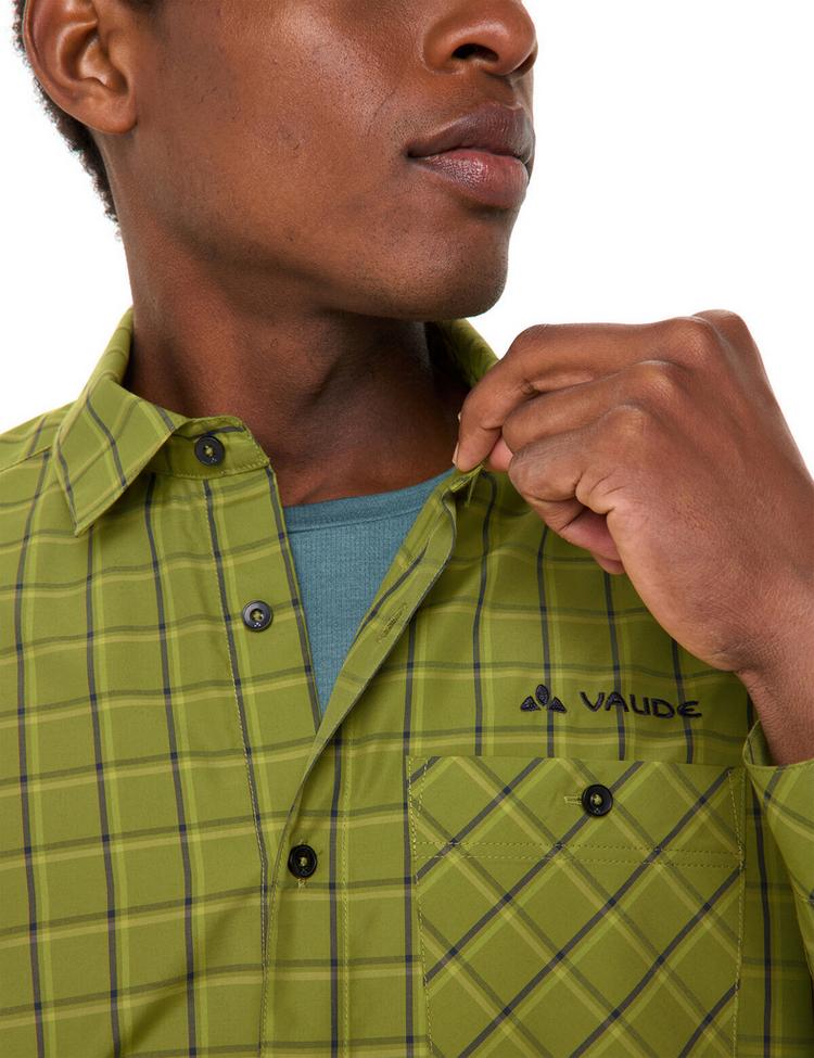 VAUDE VAUDE Men's Albsteig LS Shirt III Funktionsbluse Herren - dark leaf - 4 | SportScheck