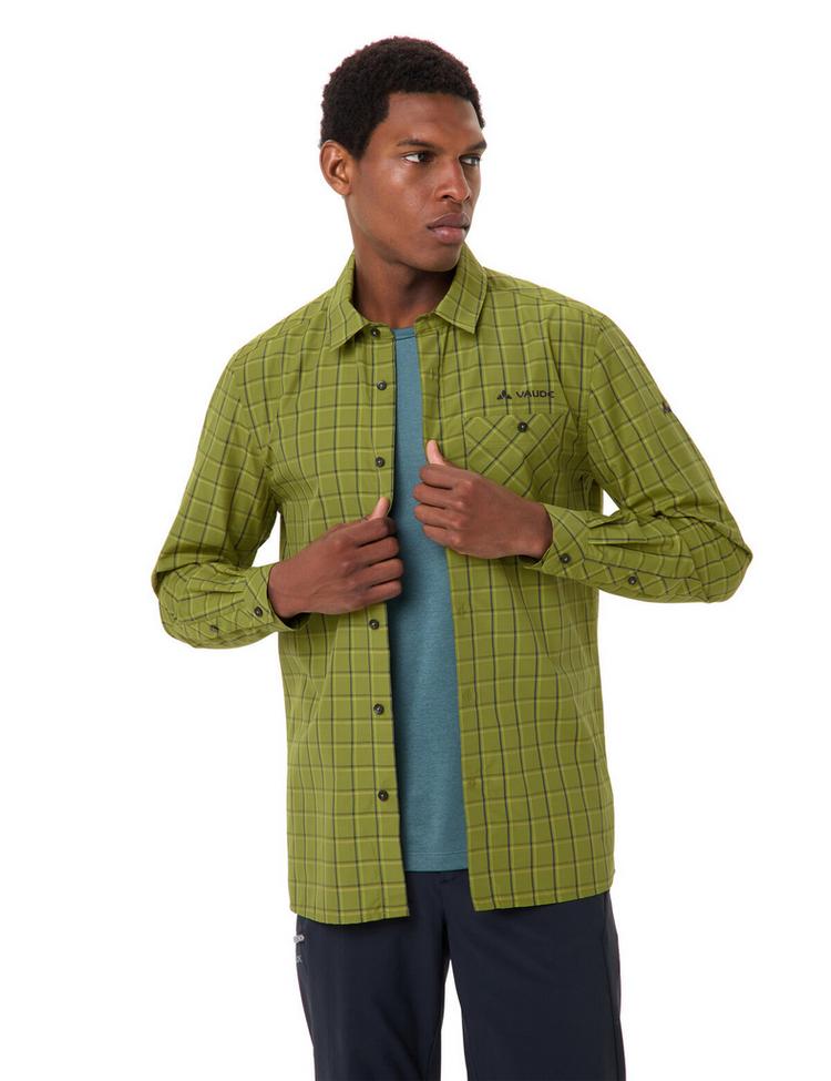 VAUDE VAUDE Men's Albsteig LS Shirt III Funktionsbluse Herren - dark leaf - 6 | SportScheck