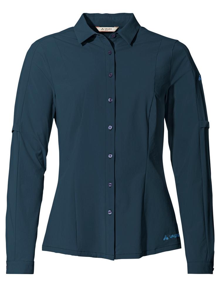 VAUDE VAUDE Women's Farley Stretch Shirt Funktionsbluse Damen - dark sea - 0 | SportScheck