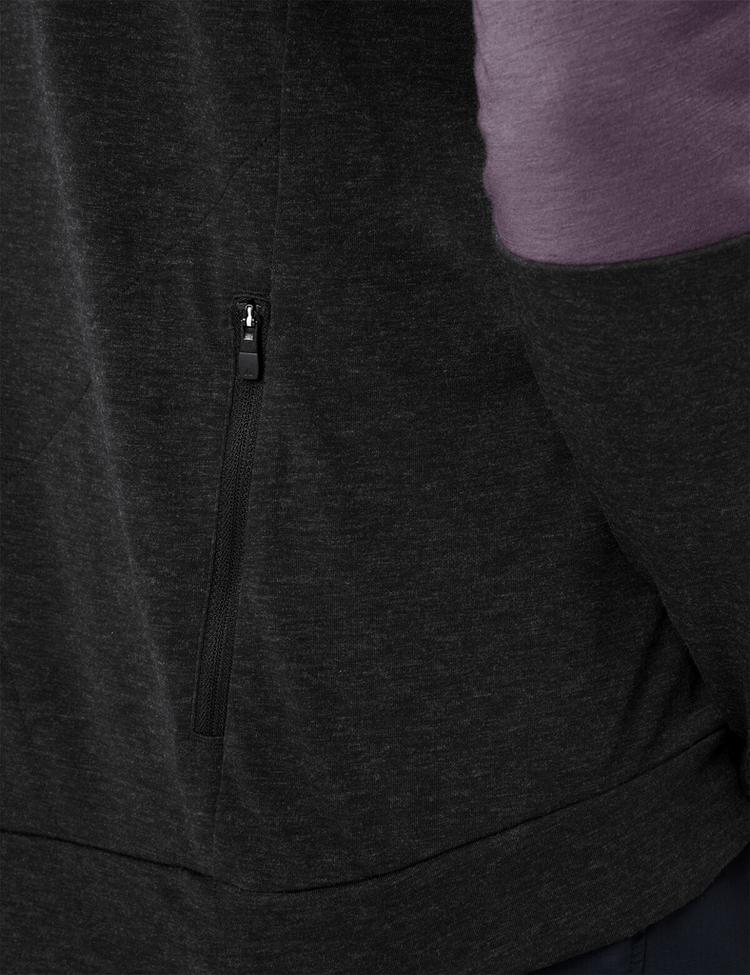 VAUDE VAUDE Men's Qimsa Hoody Sweatshirt Herren - purple ash - 0 | SportScheck