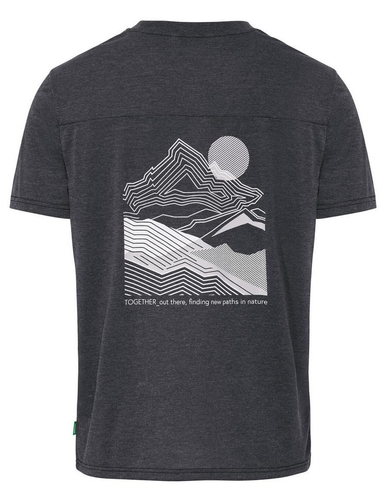 VAUDE VAUDE Men's Tekoa T-Shirt III T-Shirt Herren - black/white - 0 | SportScheck