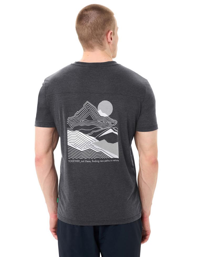 VAUDE VAUDE Men's Tekoa T-Shirt III T-Shirt Herren - black/white - 1 | SportScheck
