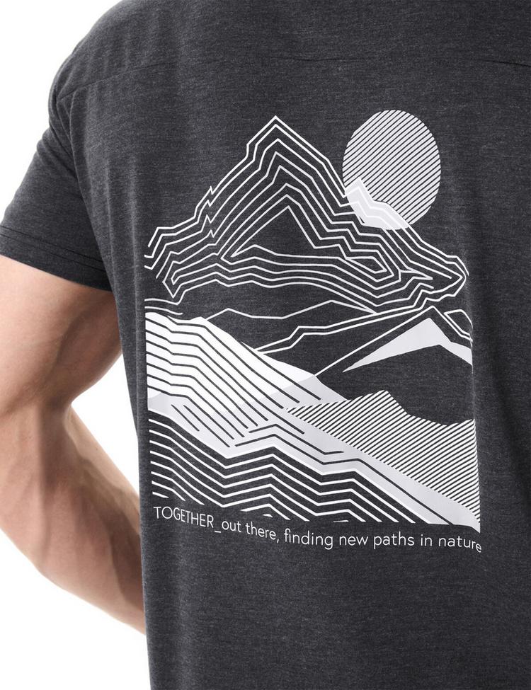 VAUDE VAUDE Men's Tekoa T-Shirt III T-Shirt Herren - black/white - 0 | SportScheck