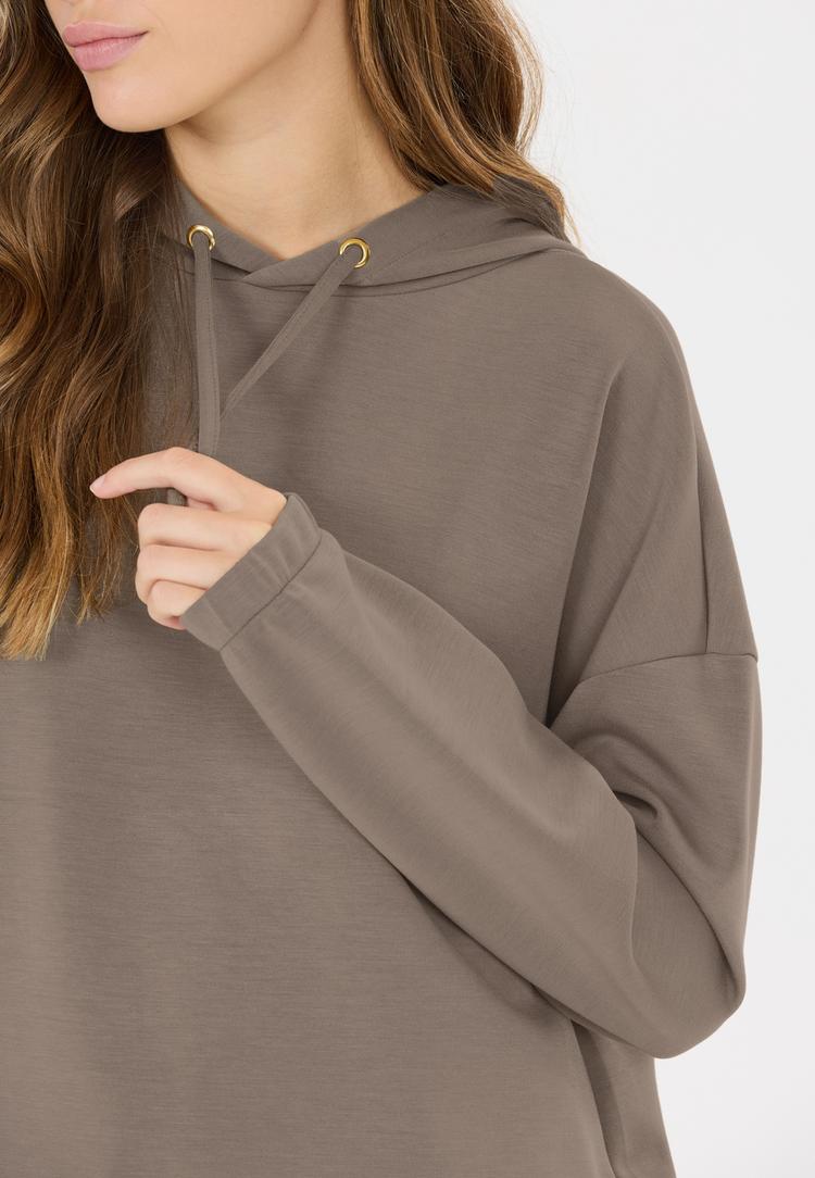 Athlecia Athlecia NAMIER W Funktionssweatshirt Damen - 1292 Greige - 2 | SportScheck