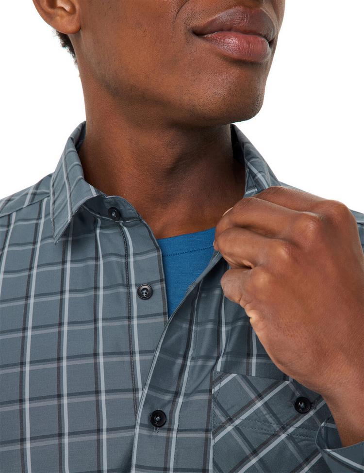 VAUDE VAUDE Men's Albsteig LS Shirt III Funktionsbluse Herren - heron - 0 | SportScheck