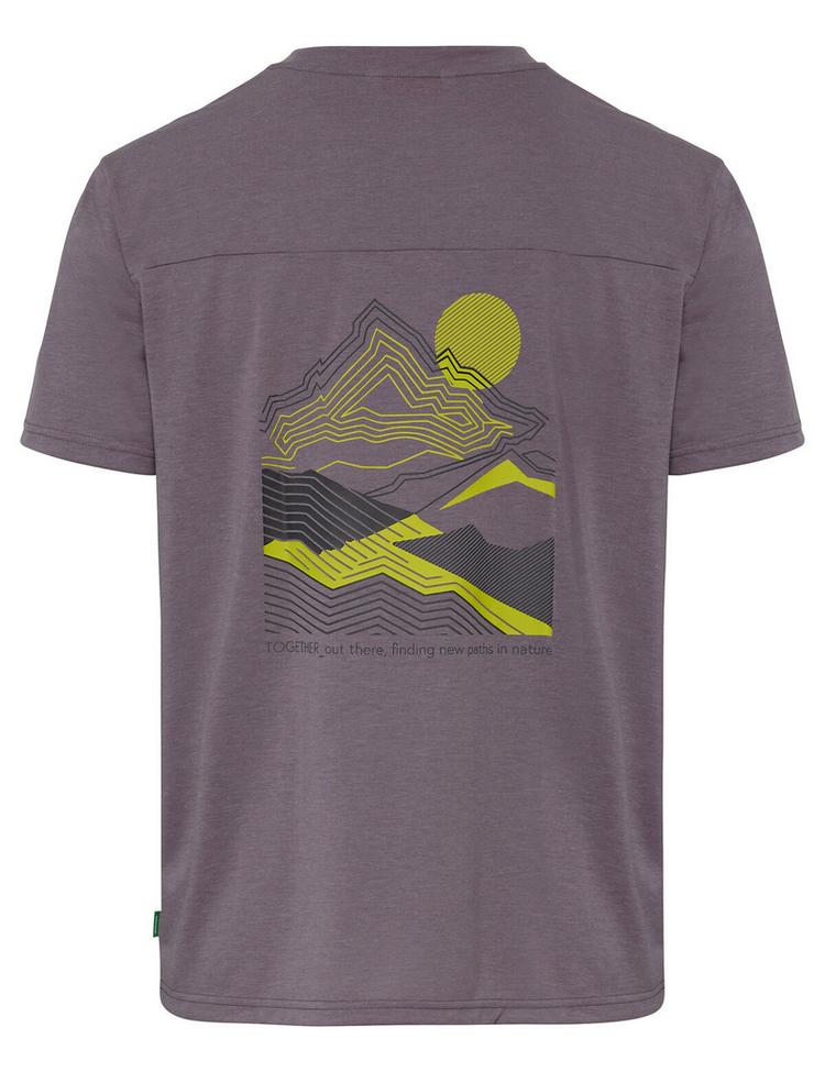 VAUDE VAUDE Men's Tekoa T-Shirt III T-Shirt Herren - purple ash - 0 | SportScheck