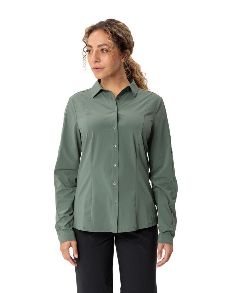 VAUDE VAUDE Women's Farley Stretch Shirt Funktionsbluse Damen - agave - 0 | SportScheck