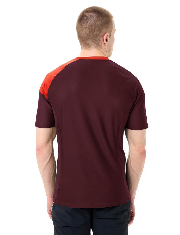 VAUDE VAUDE Men's Moab T-Shirt VI T-Shirt Herren - glowing red/black - 1 | SportScheck