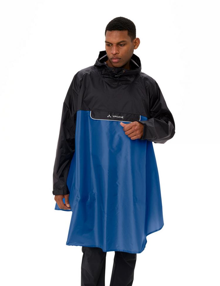 VAUDE VAUDE Valero Poncho Poncho - dark sea - 0 | SportScheck