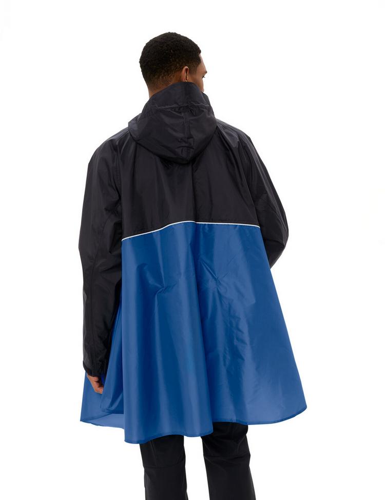 VAUDE VAUDE Valero Poncho Poncho - dark sea - 1 | SportScheck