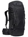 VAUDE Asymmetric 52+8 Wanderrucksack - black