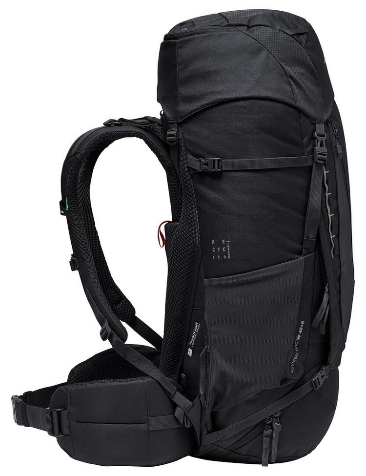 VAUDE VAUDE Asymmetric 52+8 Wanderrucksack - black - 0 | SportScheck