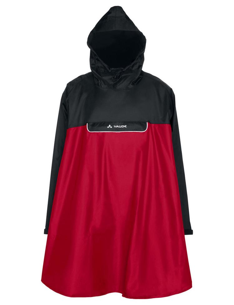 VAUDE VAUDE Valero Poncho Poncho - red - 0 | SportScheck