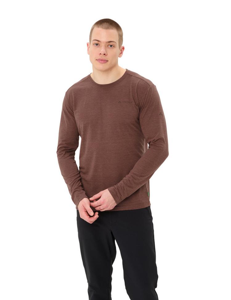 VAUDE VAUDE Men's Rosemoor LS T-Shirt III T-Shirt Herren - tobacco - 0 | SportScheck