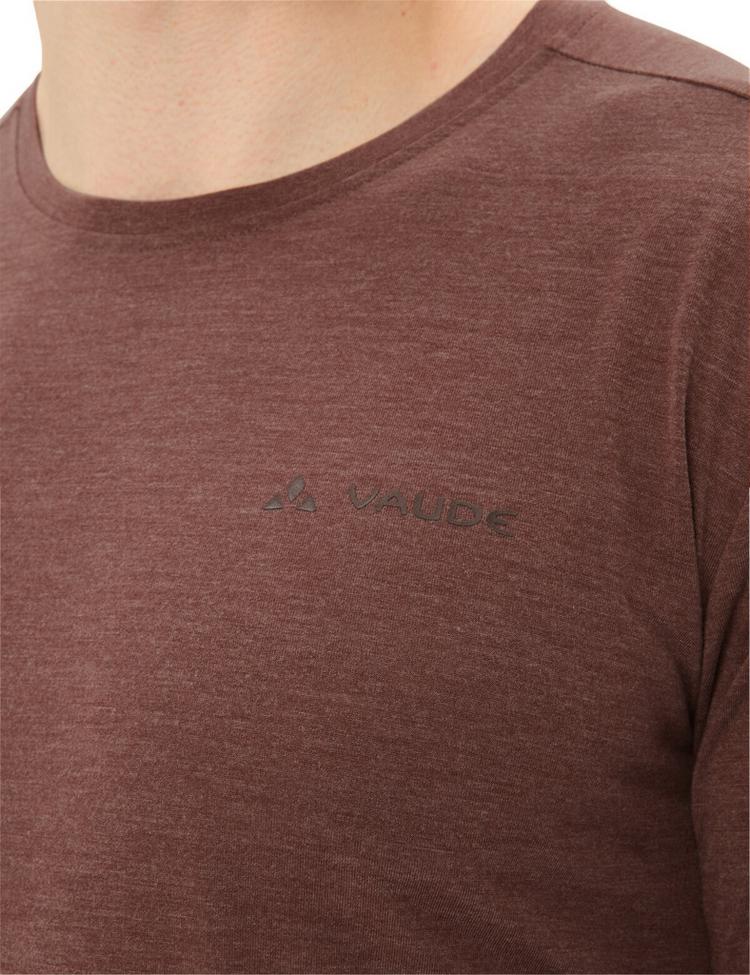 VAUDE VAUDE Men's Rosemoor LS T-Shirt III T-Shirt Herren - tobacco - 0 | SportScheck