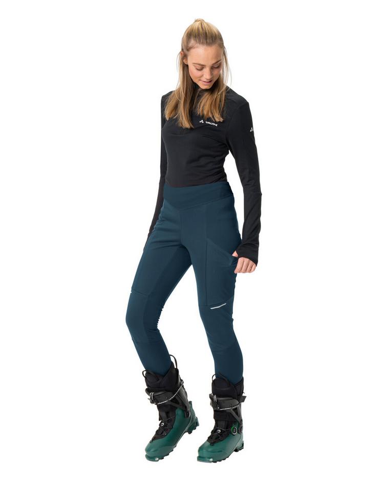 VAUDE VAUDE Women's Larice Tights Funktionshose Damen - dark sea - 2 | SportScheck