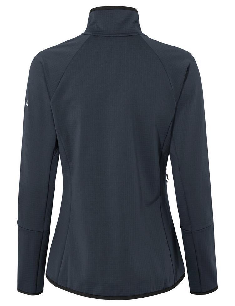 VAUDE VAUDE Women's Monviso Fleece FZ Jacket II Outdoorjacke Damen - black/black - 0 | SportScheck