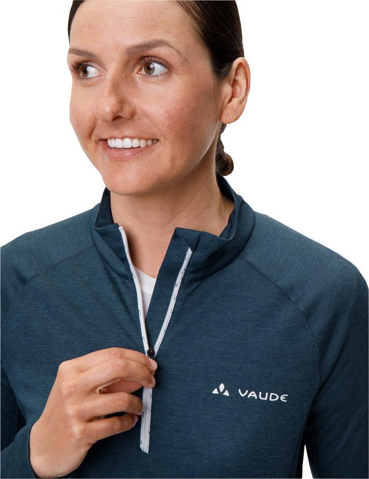 VAUDE VAUDE Women's Larice Light Shirt II Sweatshirt Damen - dark sea - 0 | SportScheck
