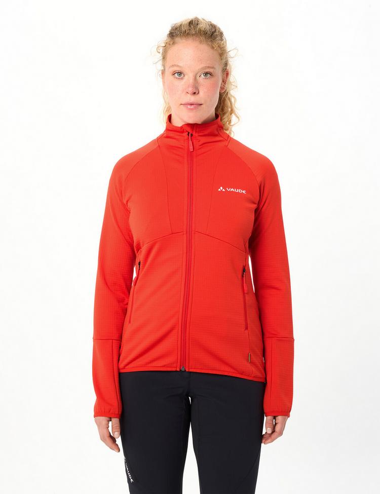 VAUDE VAUDE Women's Monviso Fleece FZ Jacket II Outdoorjacke Damen - lava - 0 | SportScheck