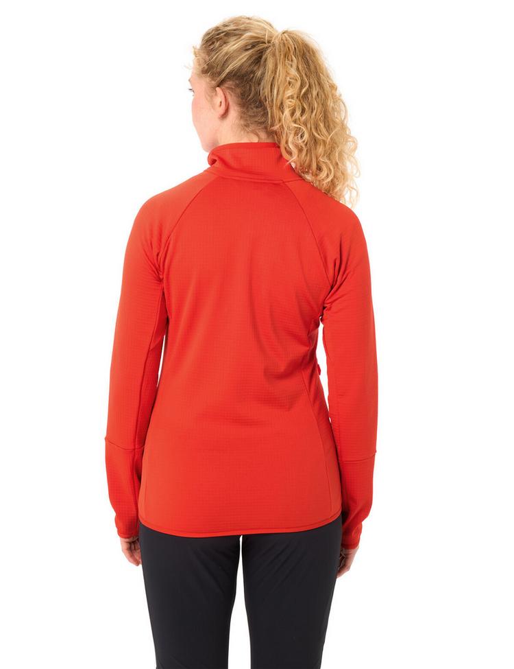 VAUDE VAUDE Women's Monviso Fleece FZ Jacket II Outdoorjacke Damen - lava - 1 | SportScheck