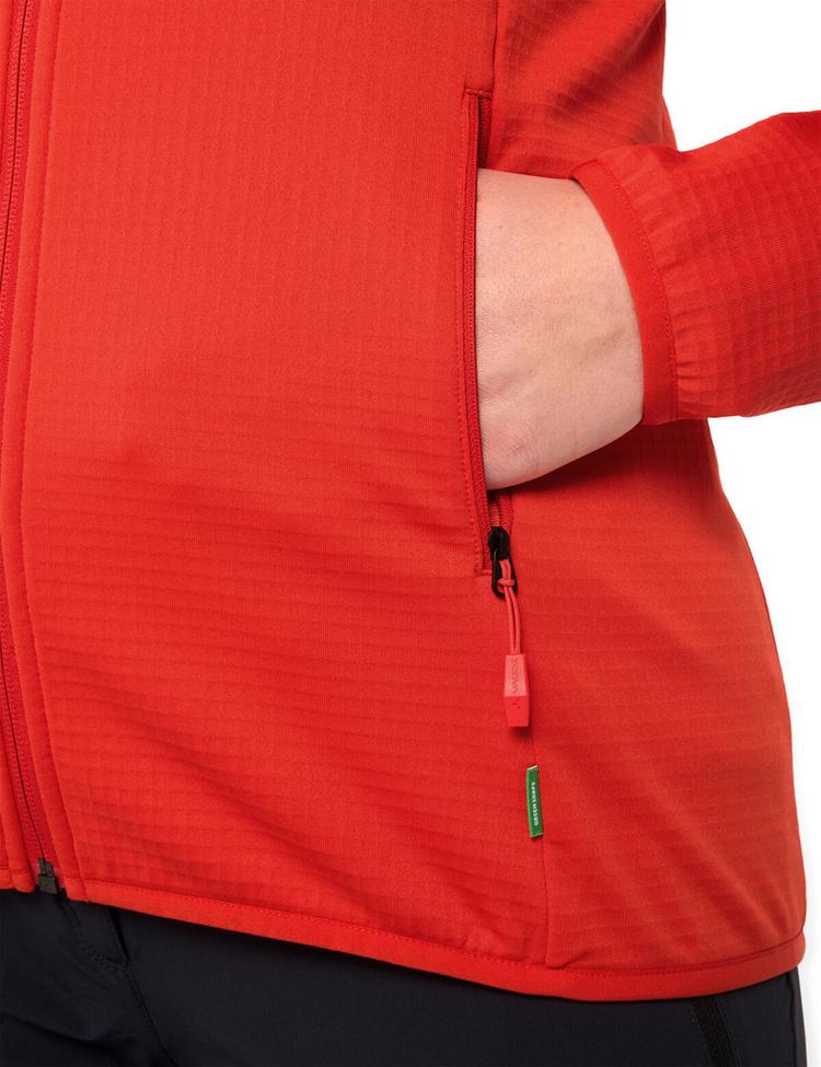 VAUDE VAUDE Women's Monviso Fleece FZ Jacket II Outdoorjacke Damen - lava - 0 | SportScheck