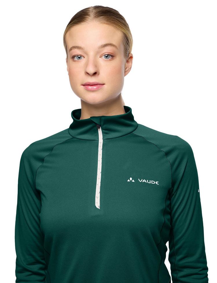 VAUDE VAUDE Women's Larice Light Shirt II Sweatshirt Damen - deep pond - 0 | SportScheck