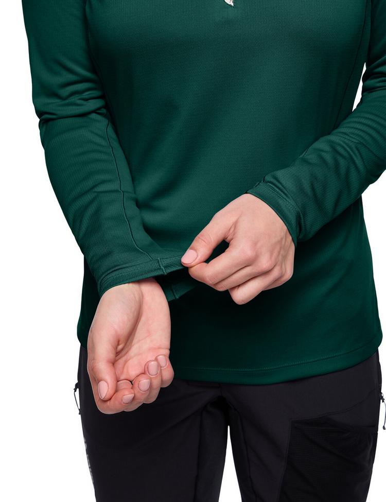 VAUDE VAUDE Women's Larice Light Shirt II Sweatshirt Damen - deep pond - 1 | SportScheck