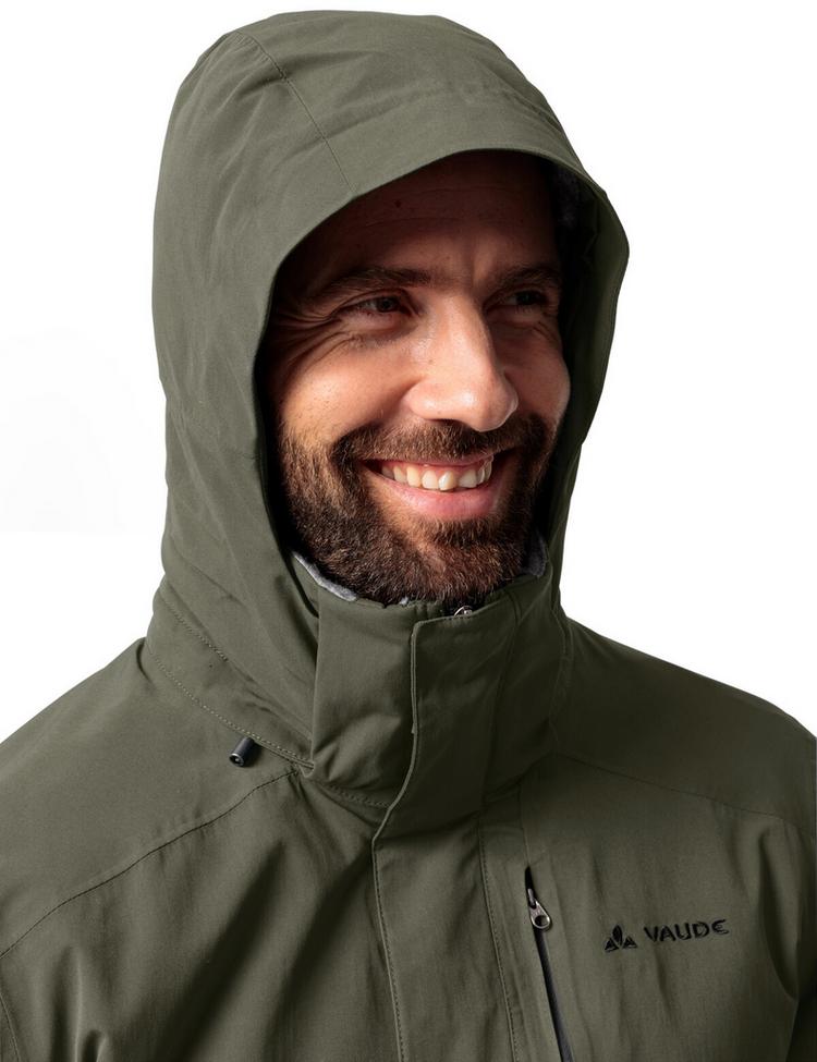 VAUDE VAUDE Men's Idris Wool Parka II Outdoorjacke Herren - khaki - 1 | SportScheck
