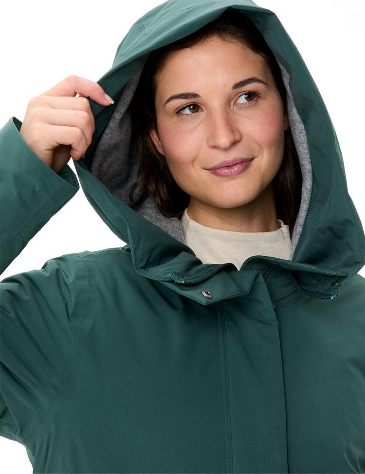 VAUDE VAUDE Women's Coreway Coat Outdoorjacke Damen - deep pond - 0 | SportScheck