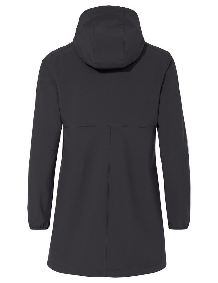 VAUDE VAUDE Women's Moena Softshell Parka Outdoorjacke Damen - phantom black - 0 | SportScheck