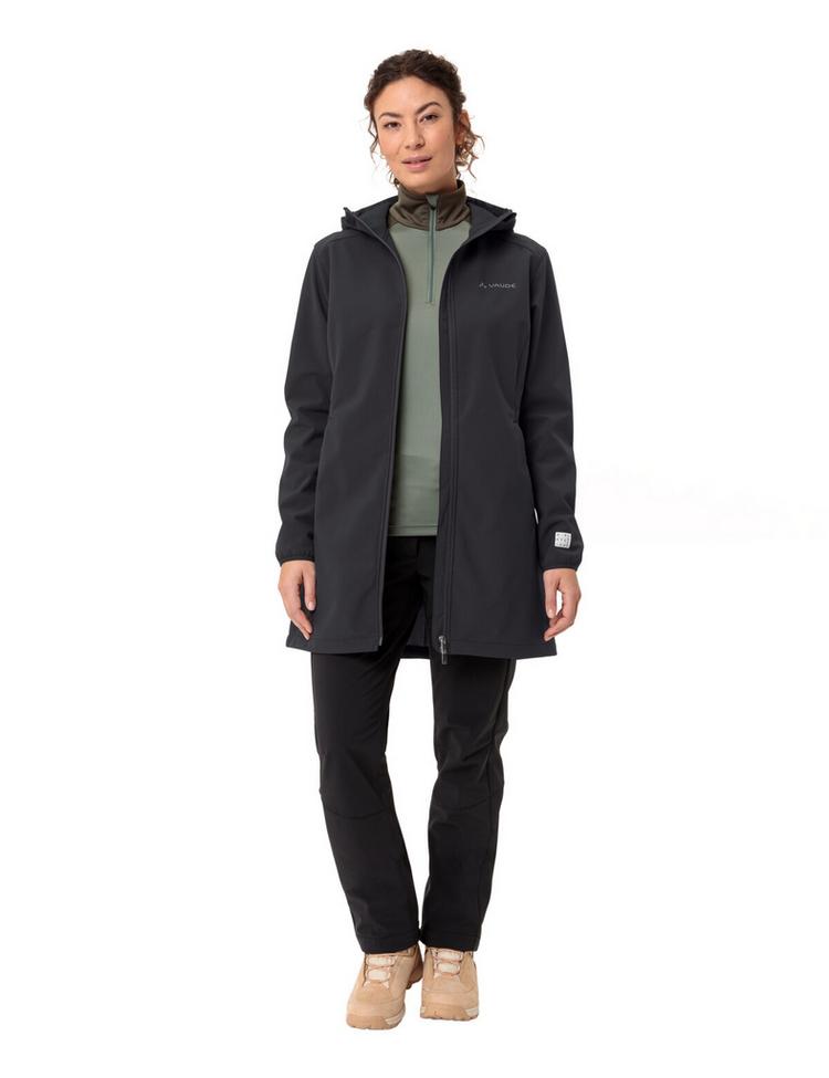 VAUDE VAUDE Women's Moena Softshell Parka Outdoorjacke Damen - phantom black - 2 | SportScheck