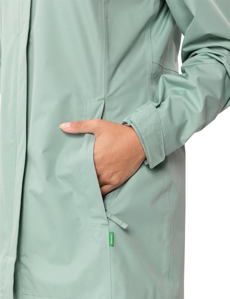 VAUDE VAUDE Women's Escape Parka Outdoorjacke Damen - dusty fern - 0 | SportScheck