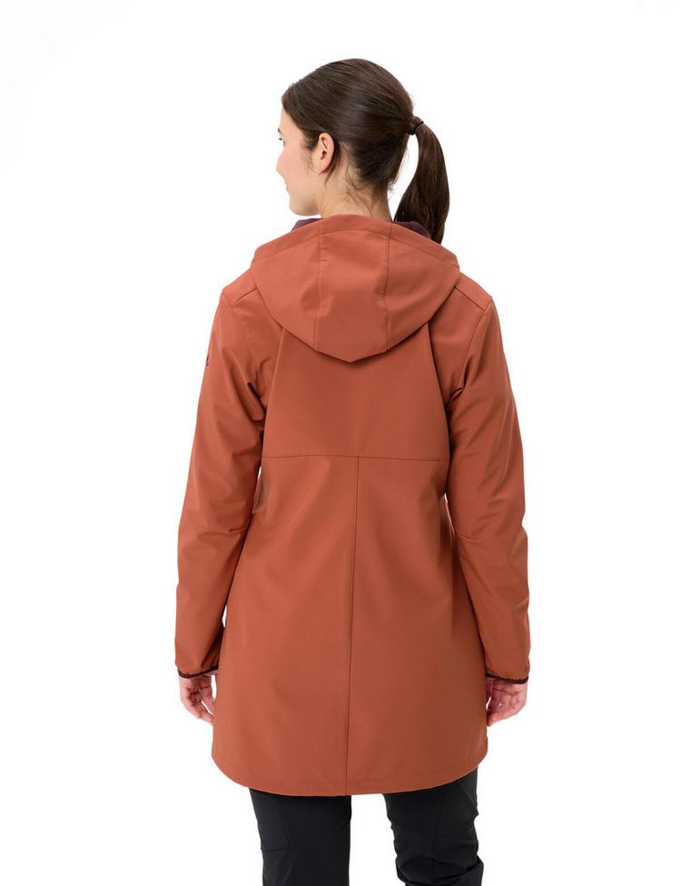 VAUDE VAUDE Women's Moena Softshell Parka Outdoorjacke Damen - buckeye - 1 | SportScheck