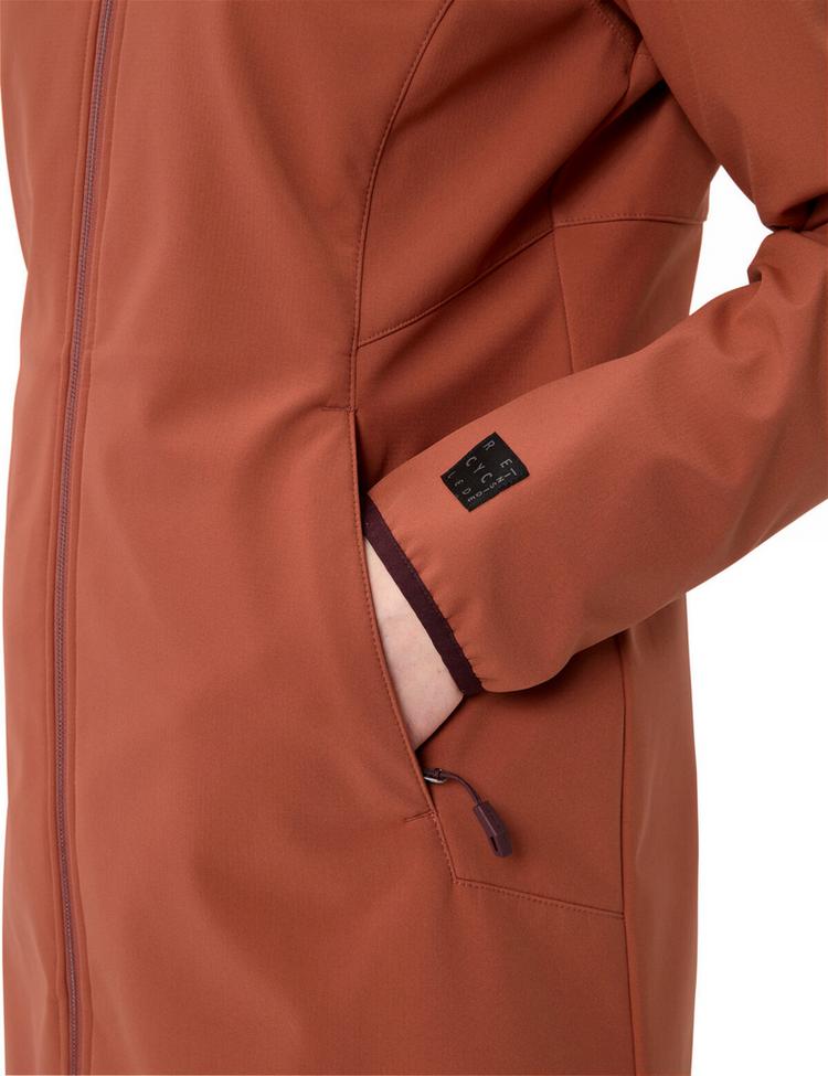 VAUDE VAUDE Women's Moena Softshell Parka Outdoorjacke Damen - buckeye - 0 | SportScheck