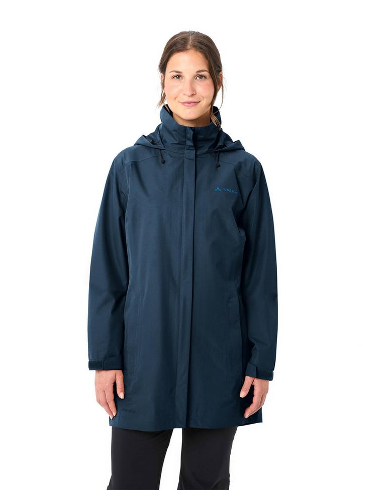 VAUDE VAUDE Women's Escape Parka Outdoorjacke Damen - dark sea uni - 0 | SportScheck