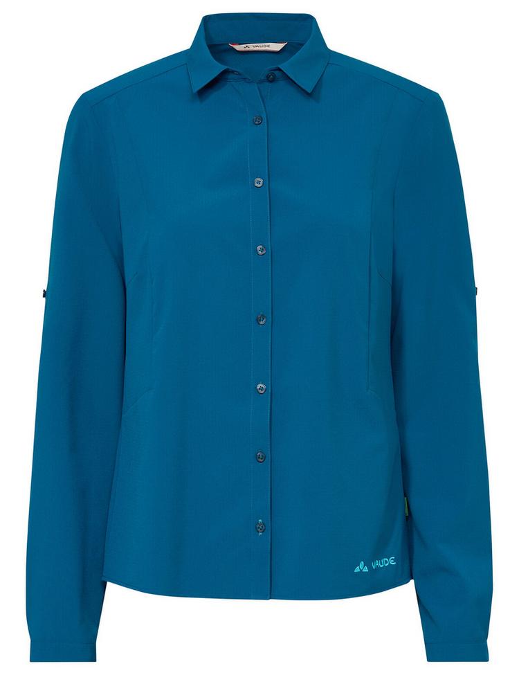 VAUDE VAUDE Women's Rosemoor LS Shirt IV Funktionsbluse Damen - shore blue - 0 | SportScheck