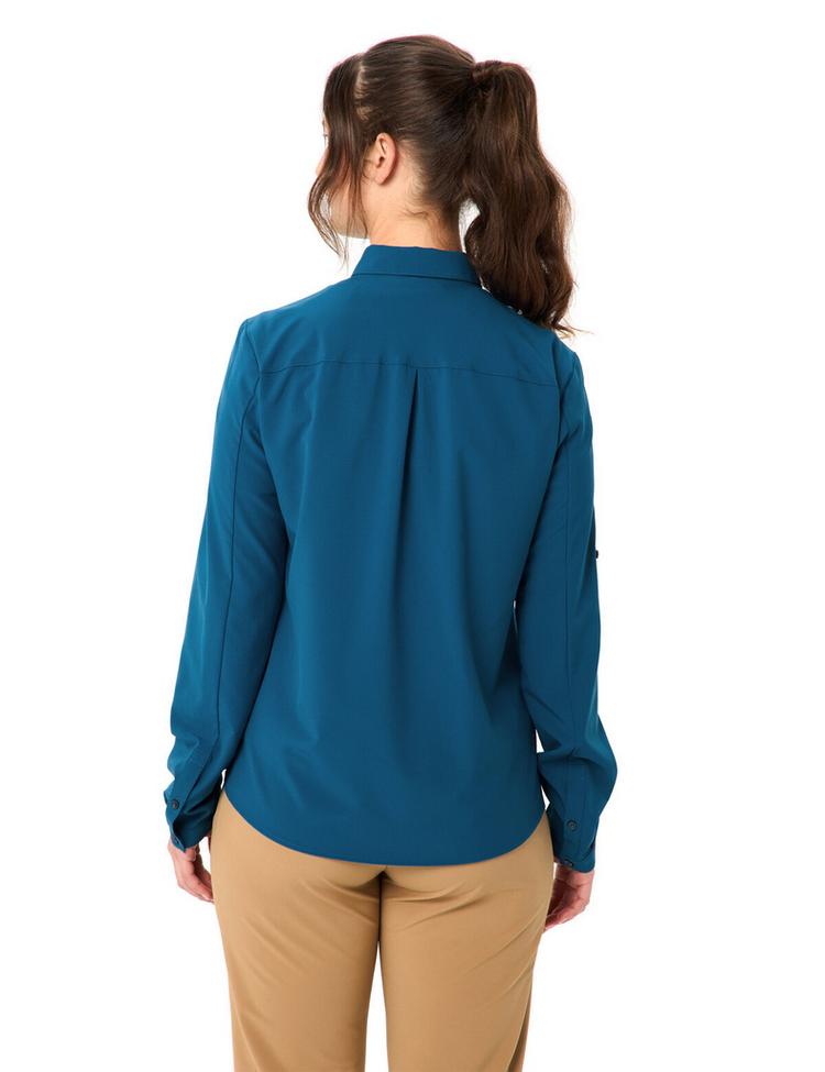 VAUDE VAUDE Women's Rosemoor LS Shirt IV Funktionsbluse Damen - shore blue - 1 | SportScheck