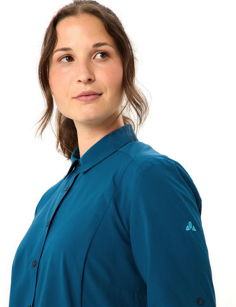 VAUDE VAUDE Women's Rosemoor LS Shirt IV Funktionsbluse Damen - shore blue - 1 | SportScheck