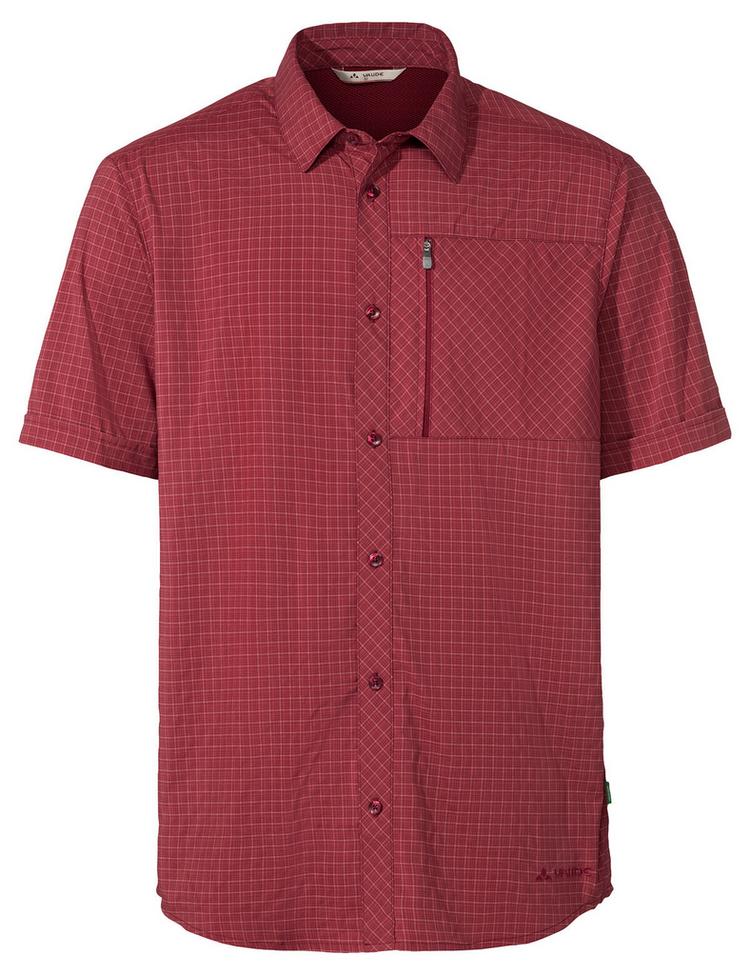 VAUDE VAUDE Men's Seiland Shirt IV Funktionsbluse Herren - carmine - 0 | SportScheck