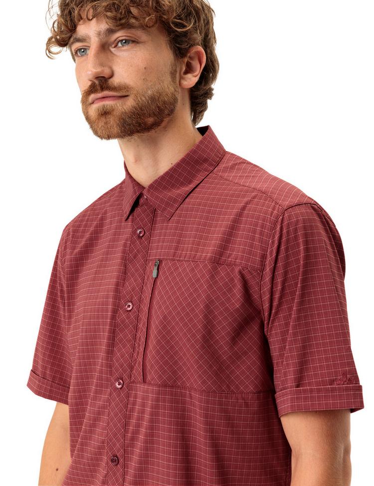 VAUDE VAUDE Men's Seiland Shirt IV Funktionsbluse Herren - carmine - 1 | SportScheck