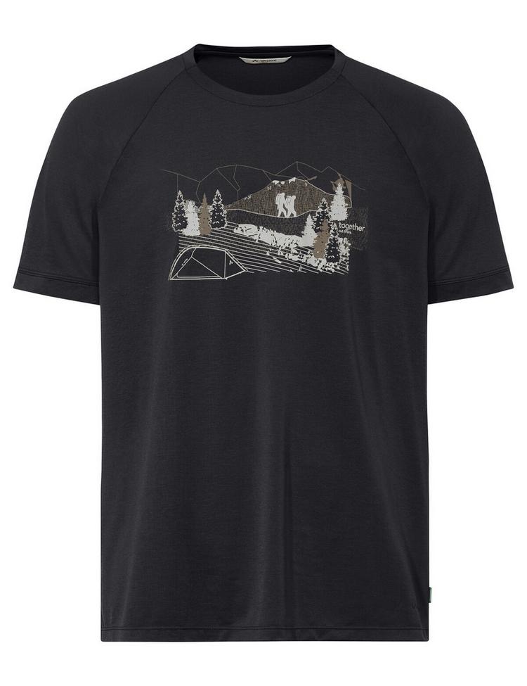 VAUDE VAUDE Men's Gleann T-Shirt II T-Shirt Herren - black - 0 | SportScheck