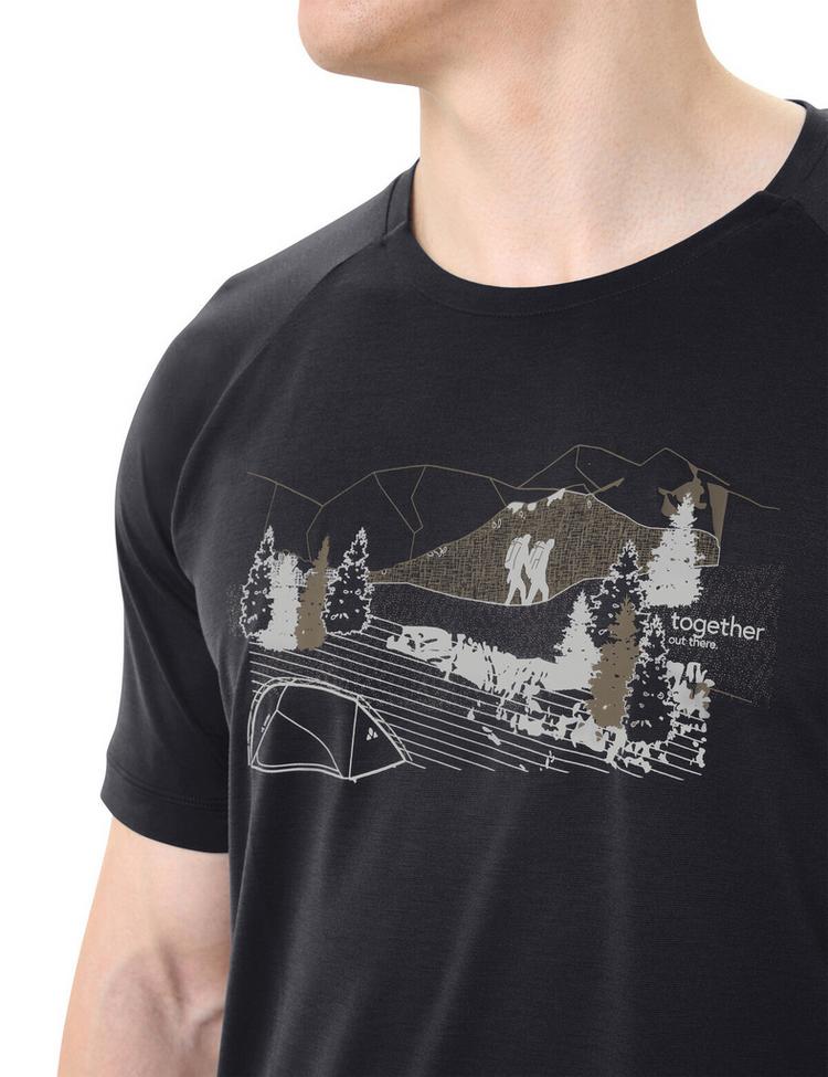 VAUDE VAUDE Men's Gleann T-Shirt II T-Shirt Herren - black - 1 | SportScheck