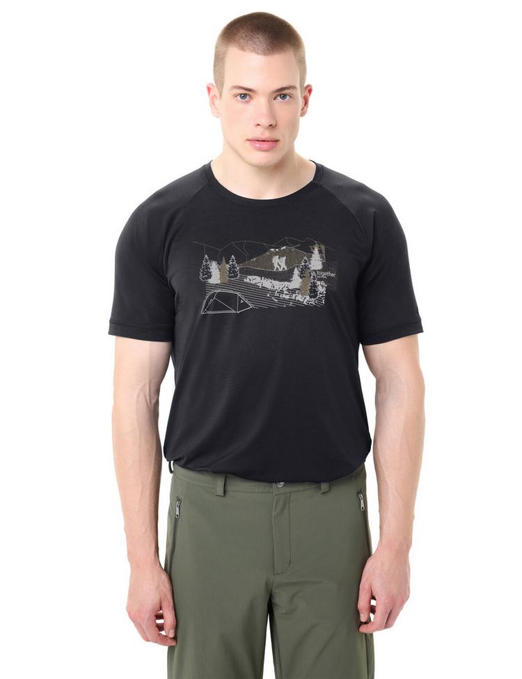 VAUDE VAUDE Men's Gleann T-Shirt II T-Shirt Herren - black - 2 | SportScheck
