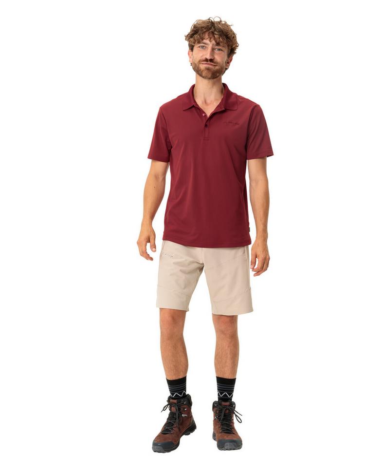 VAUDE VAUDE Men's Essential Polo Shirt T-Shirt Herren - carmine - 2 | SportScheck